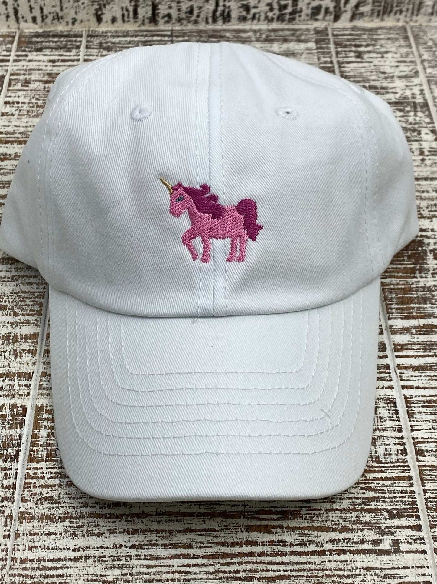 Embroidered Toddler Hat, Personalized Unicorn Hat, Baseball Cap, Birthday Gift for Girl