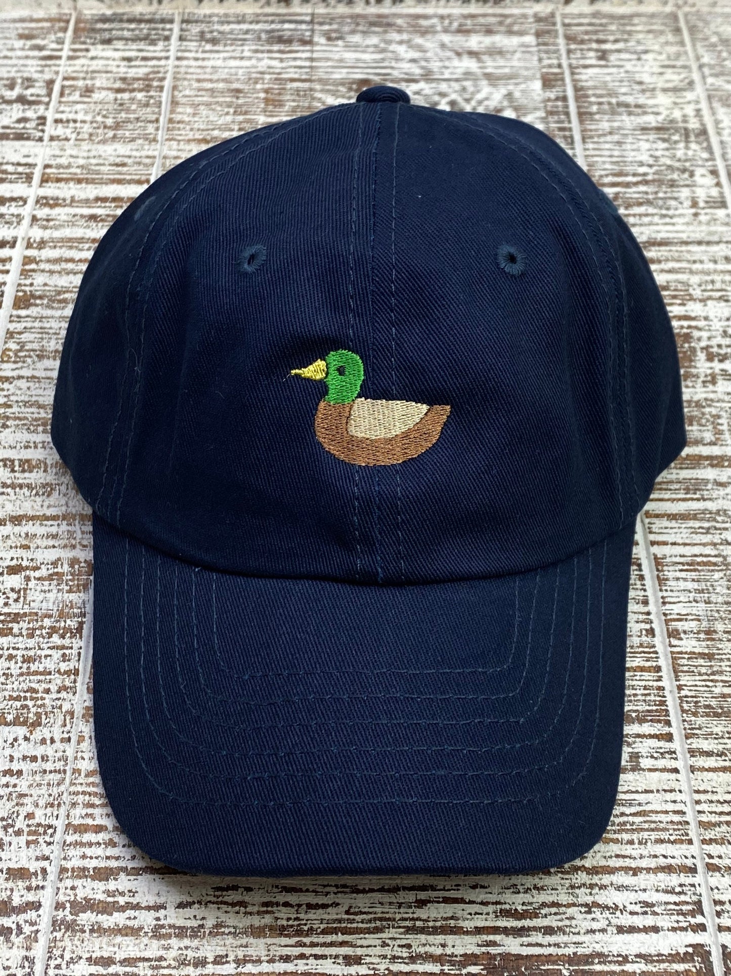 Embroidered Toddler Hat, Personalized Duck Hat, Baseball Cap, Birthday Gift for Boy