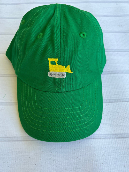 Toddler Construction Hat, Infant Bulldozer Baseball Cap, Personalized Construction Hat, Birthday Gift for Children